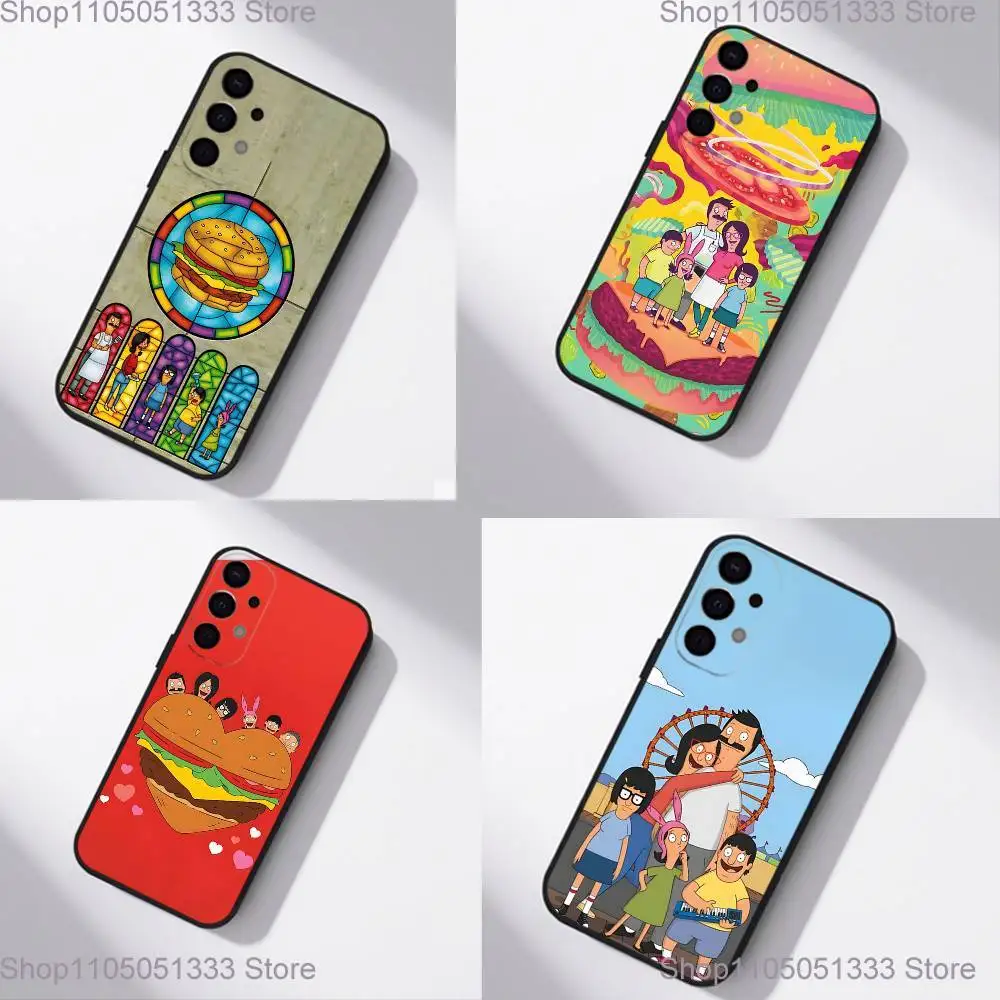 

Anime B-Bobs B-Burgers Phone Case For Samsung S25,S24,S21,S22,S23,S30,Ultra,S20,Plus,Fe,Lite,5G Black Cover