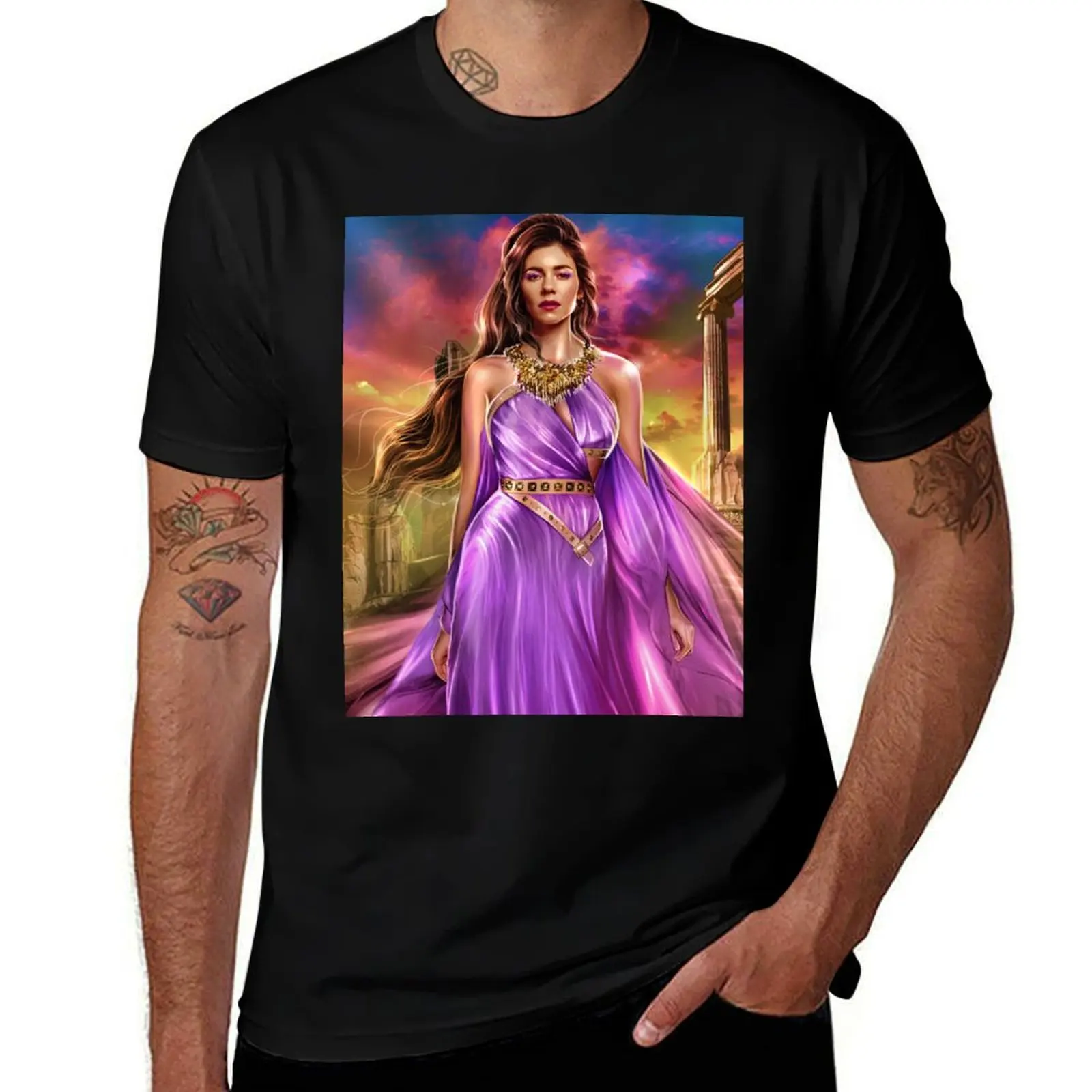 GODDESS GREEK T-Shirt Simple Trendy Casual T-Shirt