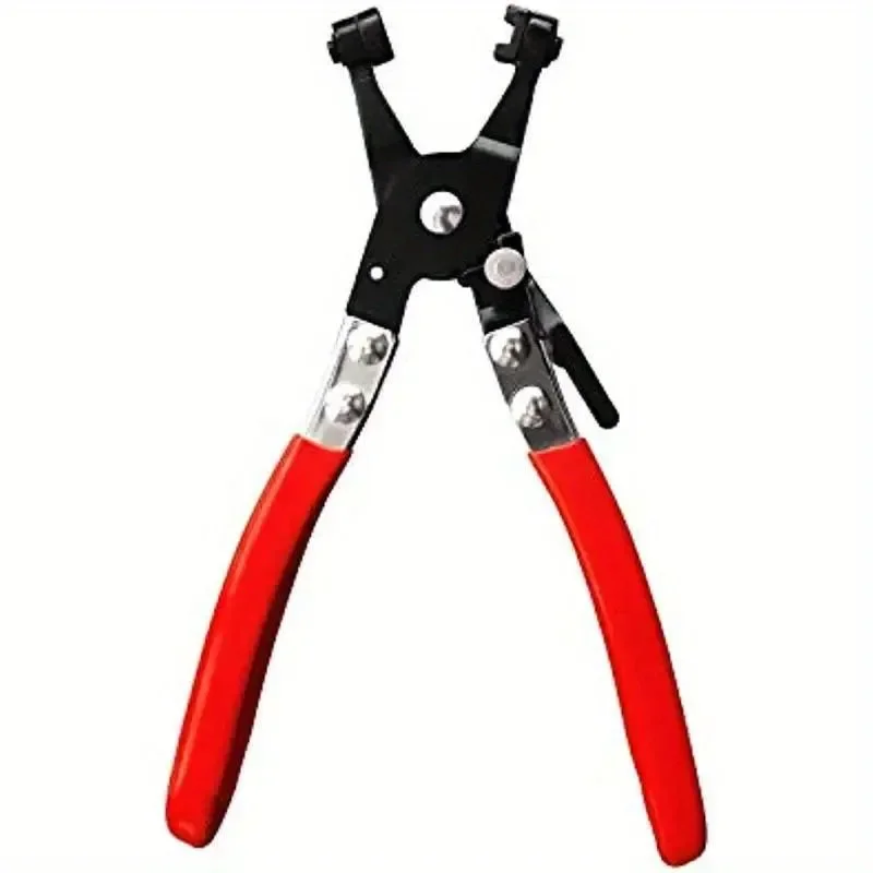 

1 Pcs Water Pipe Clamp Straight Plastic Handle Pipe Bundle Clamp for Auto Repair Vehicle valve spring compressor tool