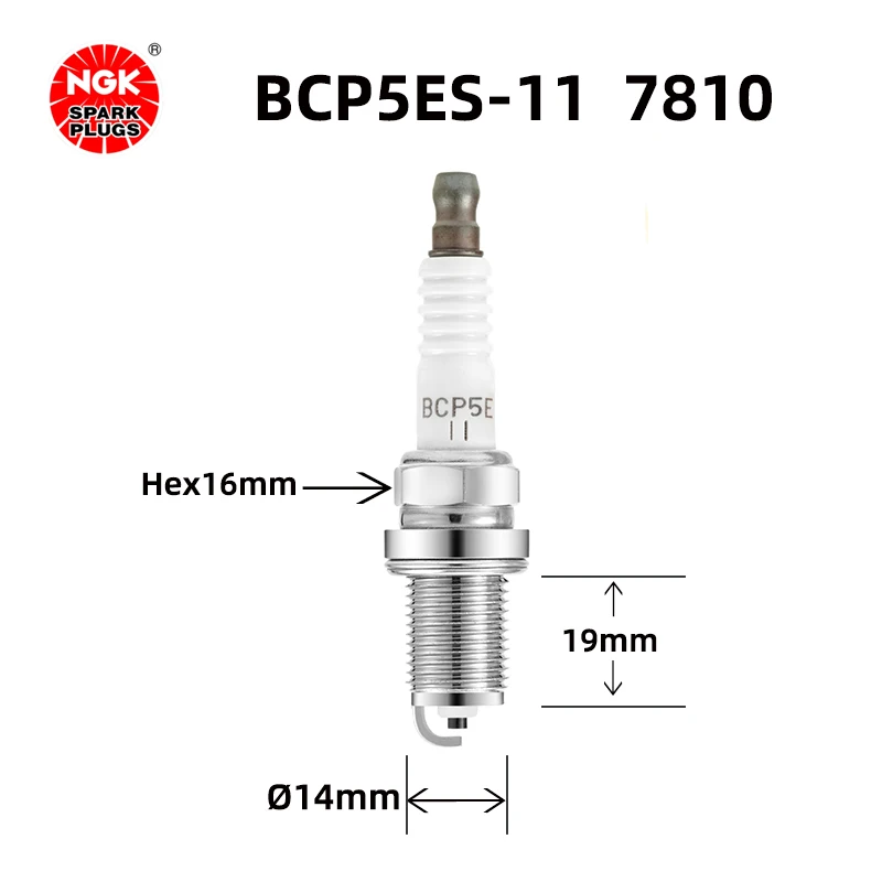 NGK nickel alloy spark plug BCP5ES-11 7810 for Kia Priory Lexus LX470