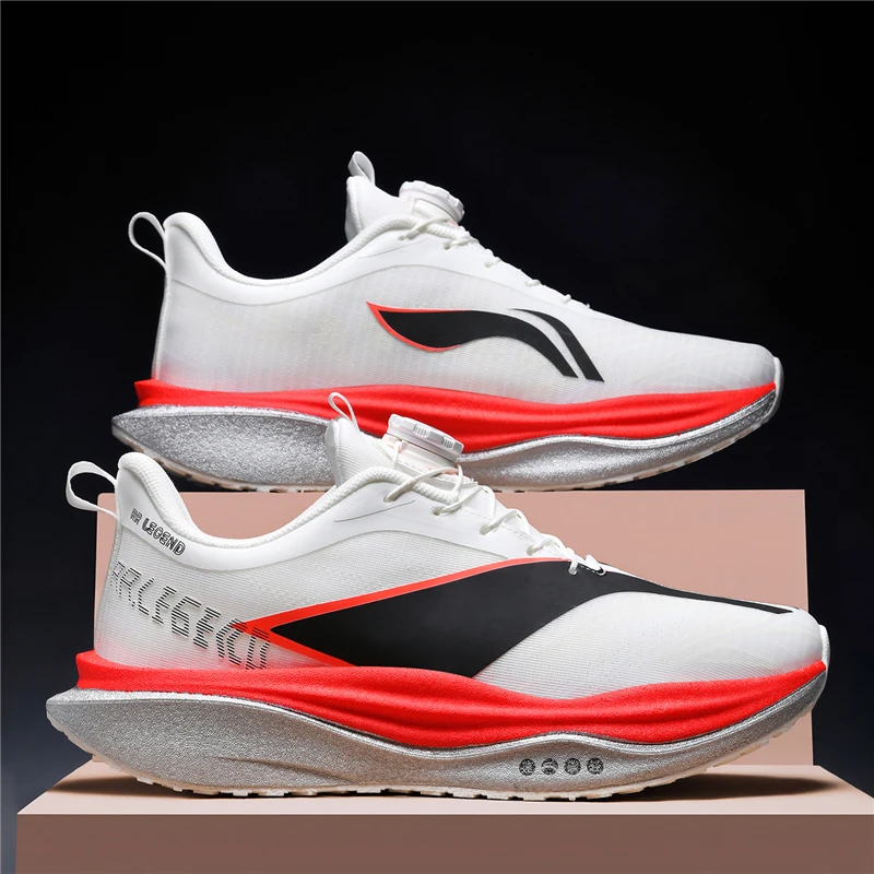 

Новые мужские дышащие удобные уличные кроссовки на четыре сезона, кроссовки для скоростного бега, износостойкая гоночная спортивная обувь на мягкой подошве