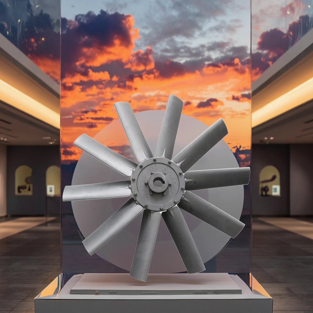 

Высокопрочная алюминиевая крыльчатка осевого вентилятора с регулируемой скоростью для охлаждения коммерческих зданий, 50 дюймов, настраиваемая