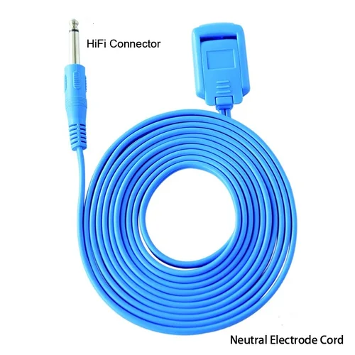 Imagen 2 del producto Electrodo neutro/placa de paciente reutilizable para unidad de electrocauterización de diatermia ESU con cubierta de algodón