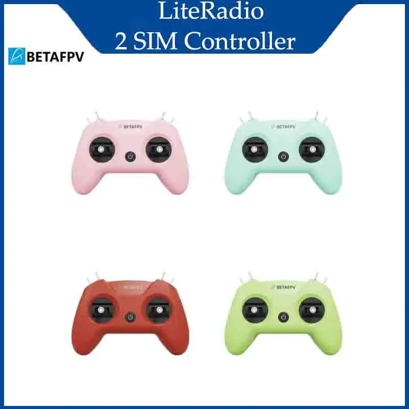 

BETAFPV LiteRadio 2 SIM-контроллера, 8-канальный контроллер симулятора для контроллеров эмуляторов DJI/PhoenicRC6/AeroFlyRC8/ STEAM RC