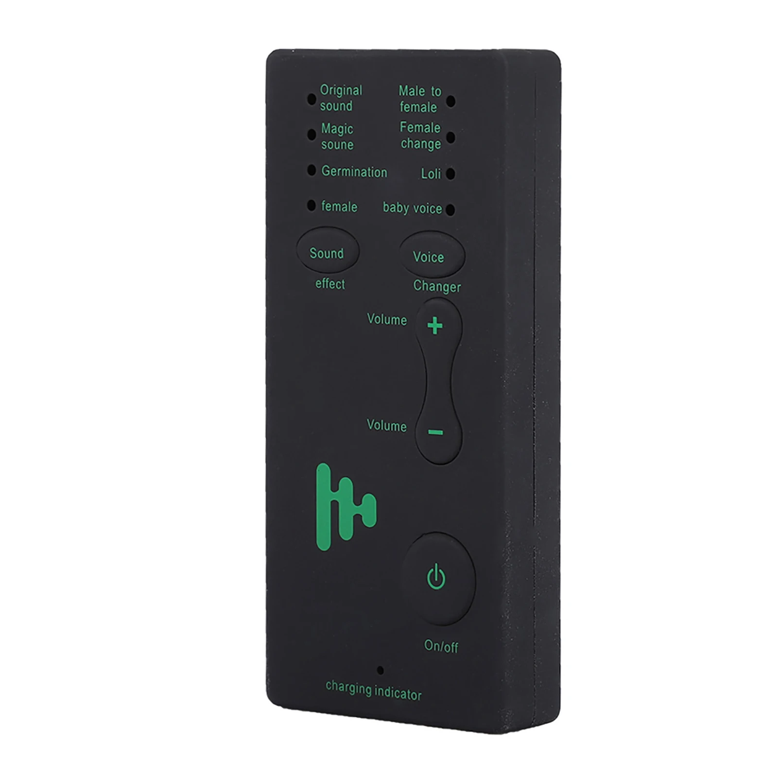 

Portable Mini Voice Changer Live Broadcast Sound Card For Mobile Phone PC (English Version)