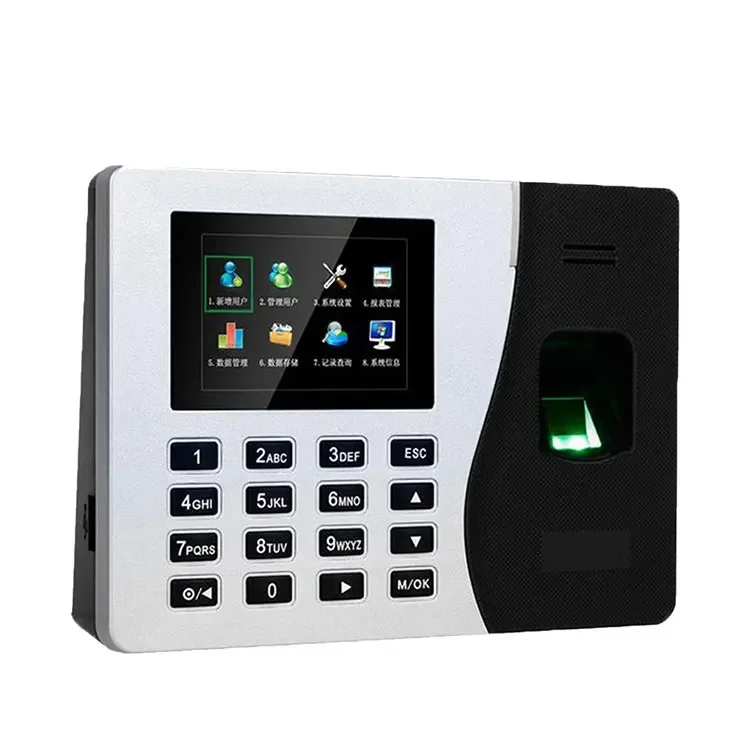 008 ZK K14 Free Software Fingerprint Biometric Time Attendance Recorder System Device For Employee