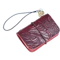 Wine red Carved