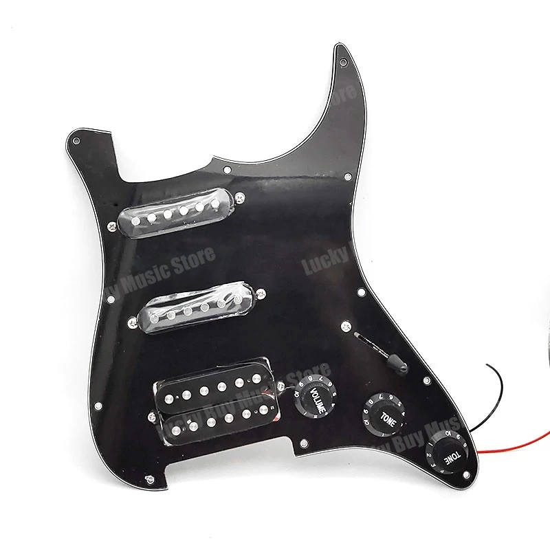 الغيتار الكهربائي Prewired مجموعة Pickguard ، متعددة الألوان تحميل لالغيتار نمط FD الغيتار #6