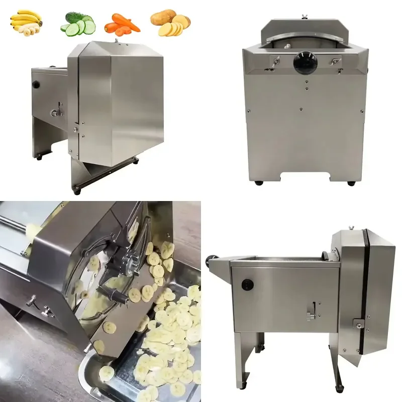 Industrial Banana Slicer Stainless Steel Fruit Cutter Vegetable Chopper Kitchen Tool for Efficient Food Preparation