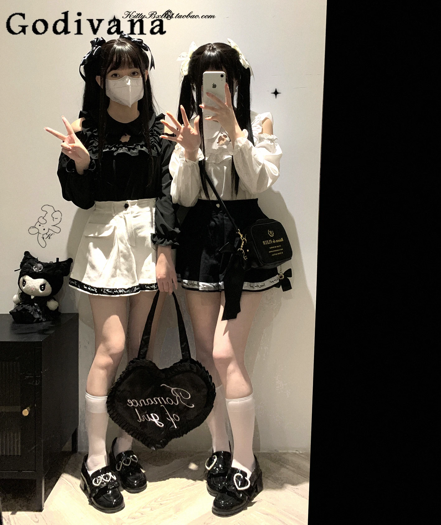 

Girly Loose Casual Lace Shorts Summer Fashion JK Japanese Mass Production Mine Lolita Flare Short Women All-Match White Shorts