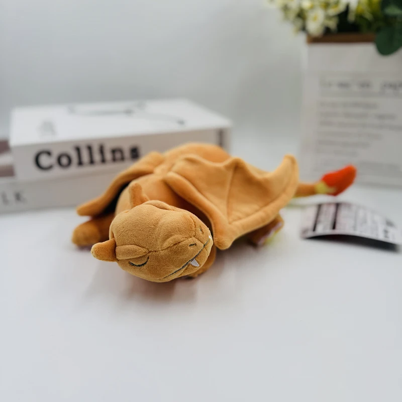 25 cm Pokemon Charizard Kawaii Knuffels Anime Cartoon Pokémon Plushie Slaap Kussen Pop Gevuld Cadeau voor Kinderen Verjaardag xmas