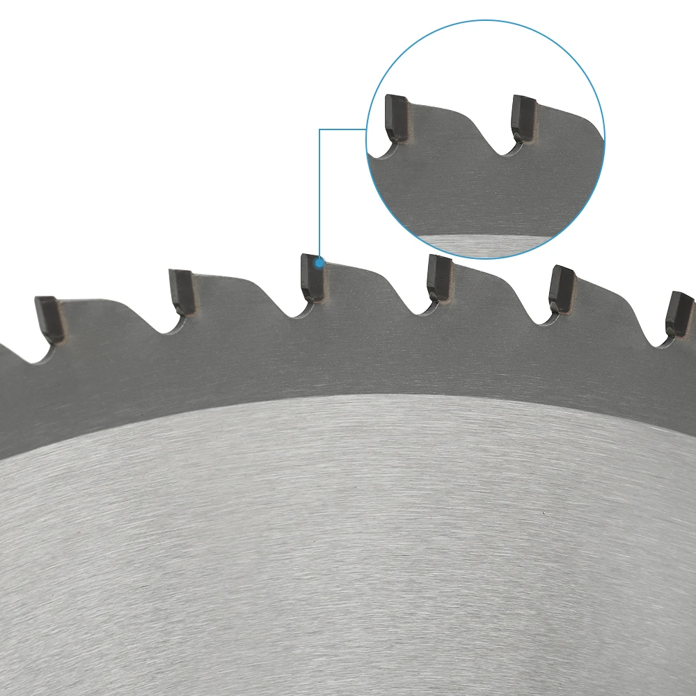 Loonpon Metalltrennscheibe 185/254/355 mm Hartmetall-Kreissägeblatt für Stahl, Eisen, Aluminium, Metallschneideblatt – Detail 9