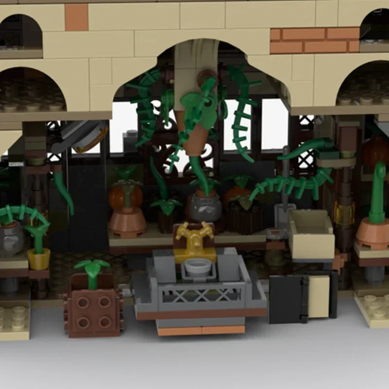 Films scolaires modulaires modèle Moc briques de construction serre et toit technologie blocs cadeaux jouets de noël bricolage ensembles assemblage