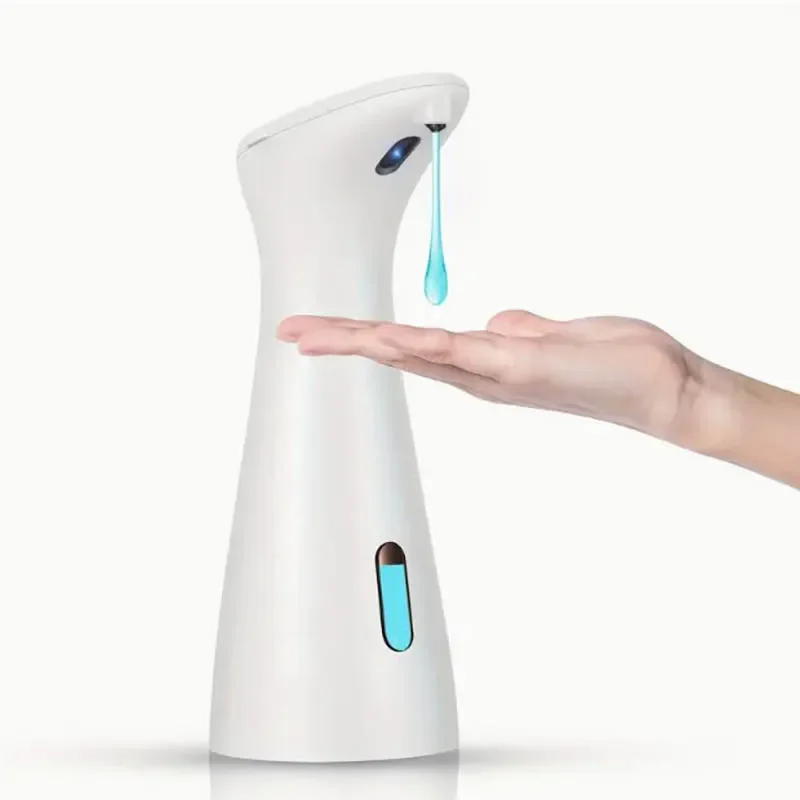 

Automatic Sensor Soap Dispenser White High Quality Abs Waterproof Hand Soap Sensor Bathroom Smart Wash Handpiece