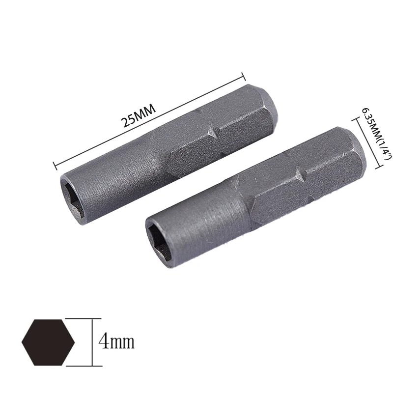 1Pc Micro Magnetic Screwdriver Bit Adapter Convert 6.35mm 1/4