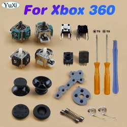 3D Analog Stick Sensor Potentiometer Thumbsticks LT RT Trigger Switch Button Springs For Xbox 360 Controller Tools Repair Parts