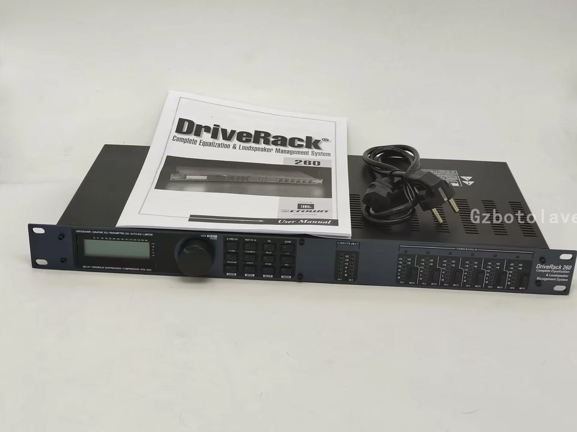 

DriveRack 260 Professional Sound System Equipment Effector 3 in 6 out Multifunctional Digital Audio Processor