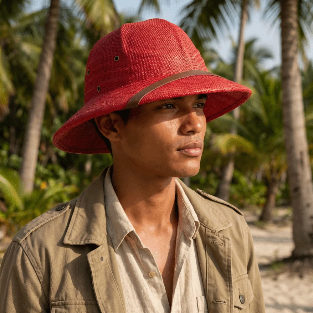 Beach Big Size Hard Straw Hat Classic Style Vintage Fedora Sun Hat Wide Brim Straw Material Jazz Bucket Hat Travel view 5