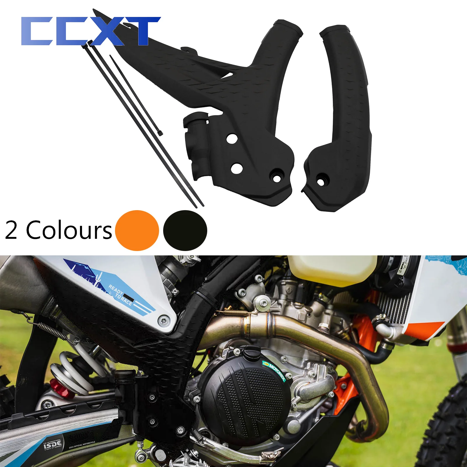 

Защитная крышка рамы мотоцикла для KTM XC XCF SX SXF EXC EXCF XCW 125-500 2023-2024 XC250 XC350 XC450 SX250 SX350 SX450