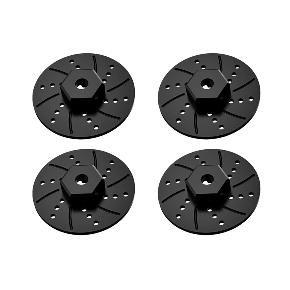ABKN-4Pcs Wheel Hex Adapter Combiner Brake Disc For SG 1603 SG 1604 SG1603 SG1604 1/16 RC Car Spare Parts Accessories