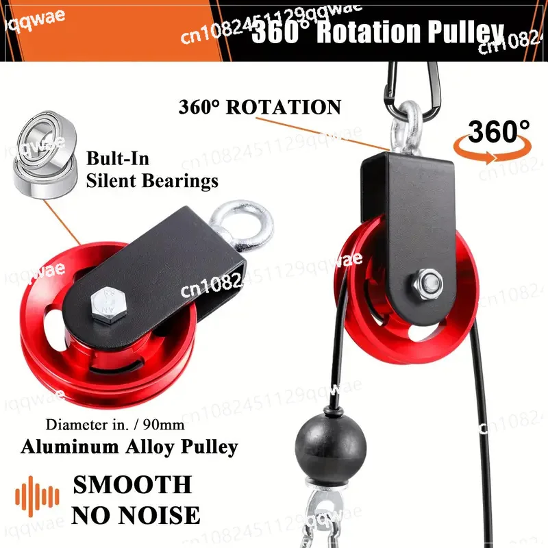 Pulley Set High Pull-down with Bearing Small Flying Bird  Hanging Wheel Comprehensive Training