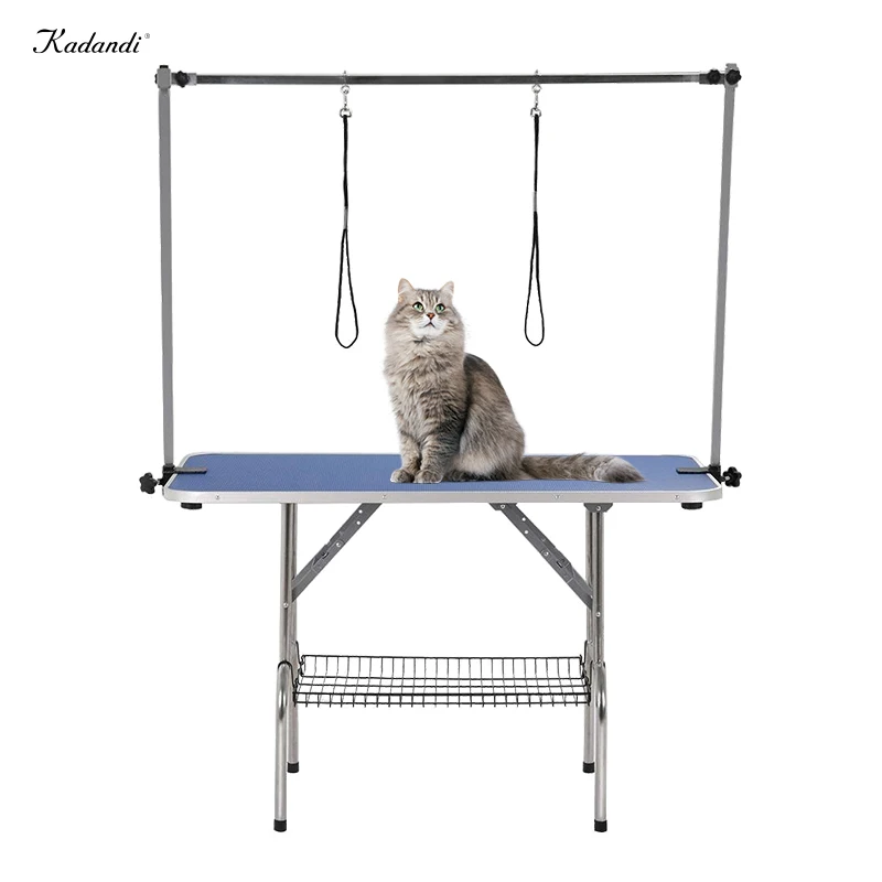 Factory Supply Professional Pet Grooming Table Durable Foldable Pet Grooming Table