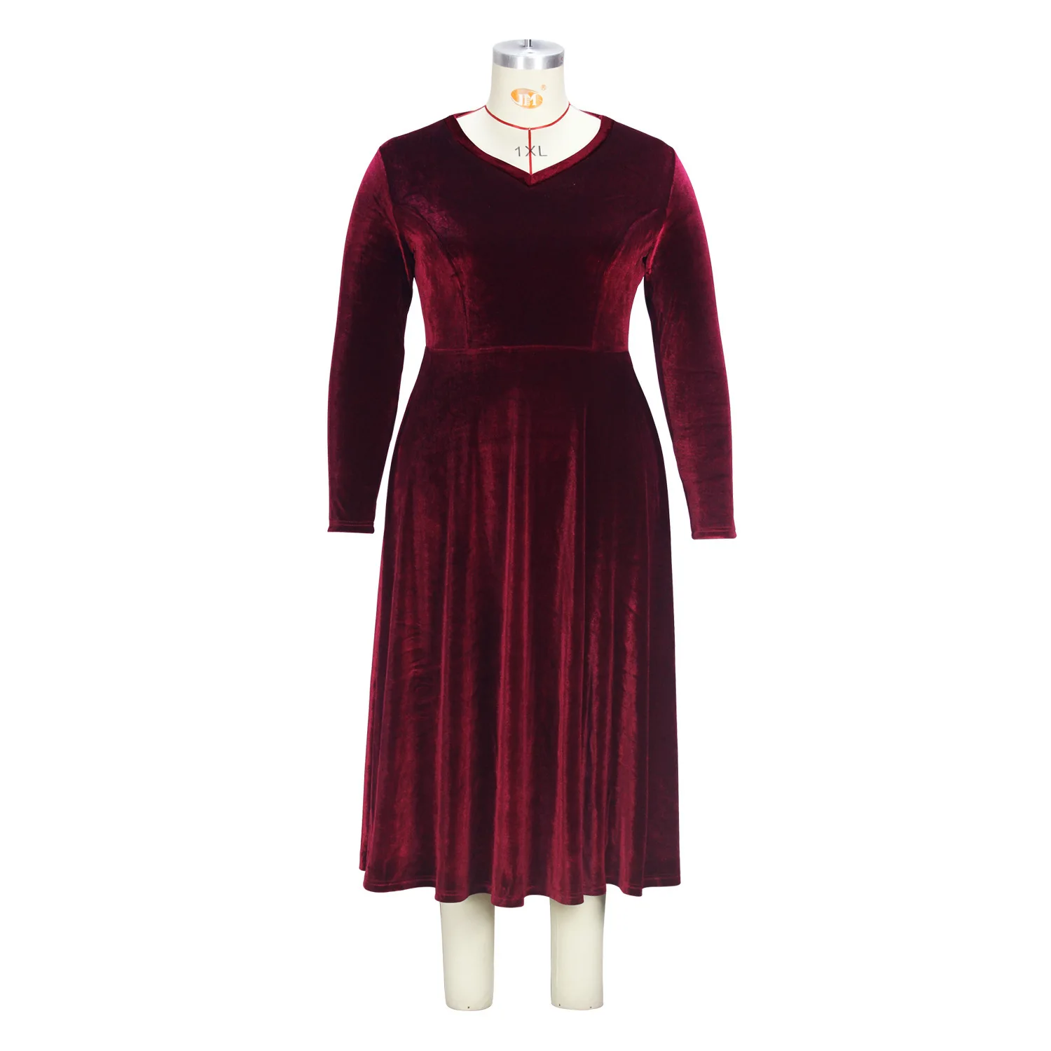 Stile pendolarismo alla moda da donna autunno e inverno, vita stretta, abito elegante di medie a grandi dimensioni Elegantes Casual Y2k