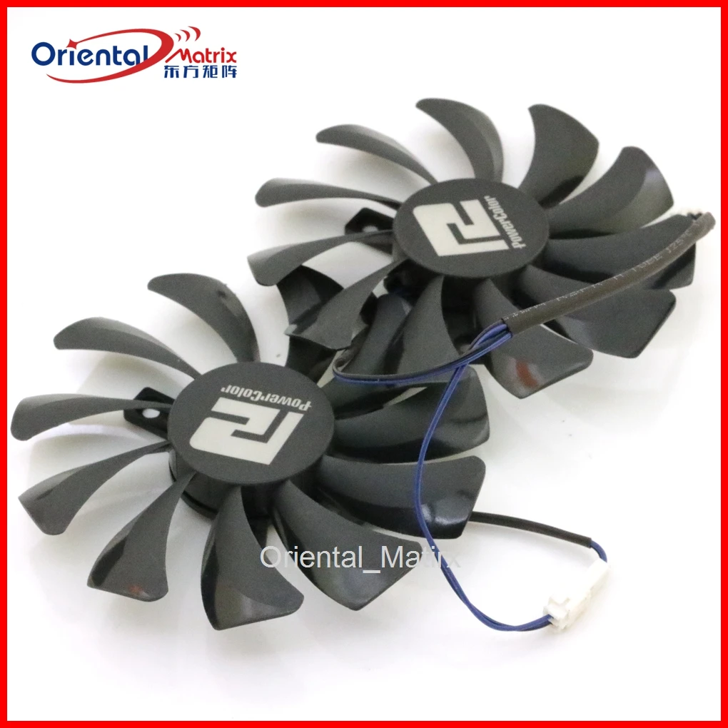 HA9010H12F-Z 12V 0.57A 85mm 2Pin For ONDA GTX1050ti 4GD5 Graphics Card Cooling Fan