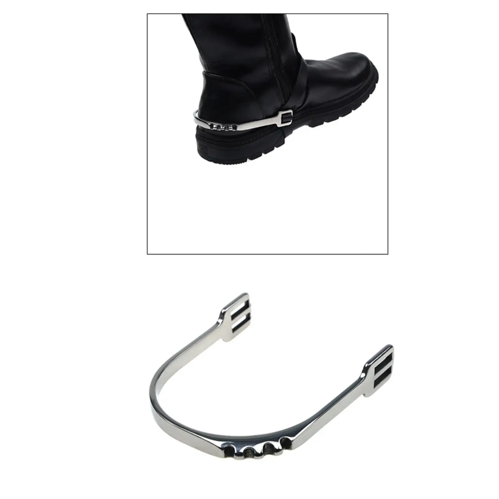 

2Pcs Horse Spurs Enthusiasts Competition Training Western Style Cowboy Spurs