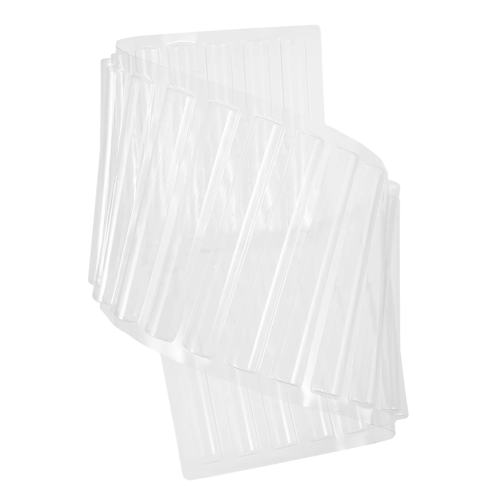 قالب فندان بياقة الكيك الشفاف لكعكة الموس DIY أداة خبز الحافة بتصميم اوريغامي قالب خبز على شكل حدود جانبية