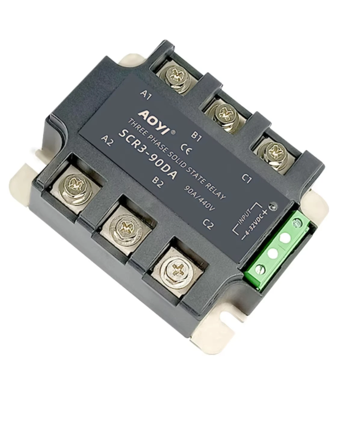 SSR dreiphasiges Halbleiterrelais erweiterte SCR3-40DA DC-Steuerung AC DCAC75A90A