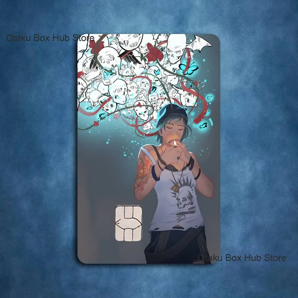 GameL- Life Is S-Strange Art Anime Front Cover Film Sticker Skin For Credit Debit Card Small Large Chip