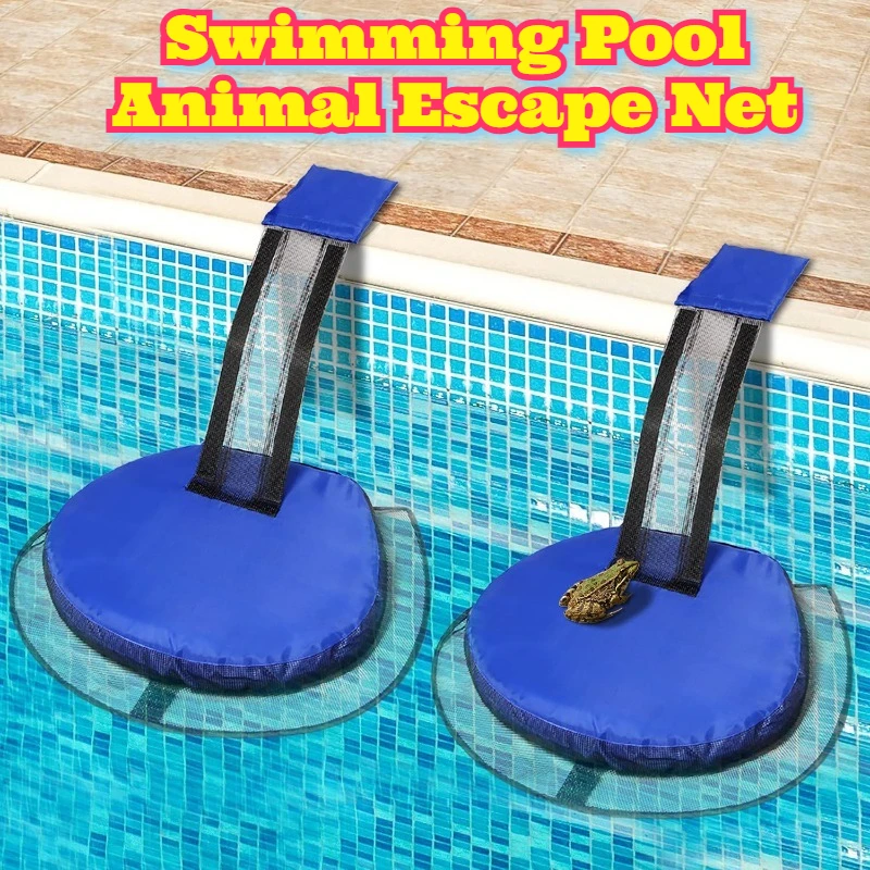 Swimming Pool Safety Rescue Ramp Escape Ladder Animals Wildlife Protection Prevent Drowning Frog Bird Saver Floating Platform
