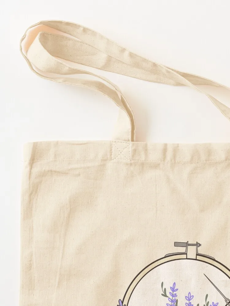 Lavender Hoop Tote Bag large size bags Women's shopper bag supermarket folding bag female