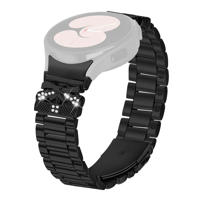 

Metal Strap with Quick Release Connector for Samsung Galaxy Watch 5 Pro 45mm / 5 / 5 Active / 4 / 4 Classic / 4 Active Butterfly