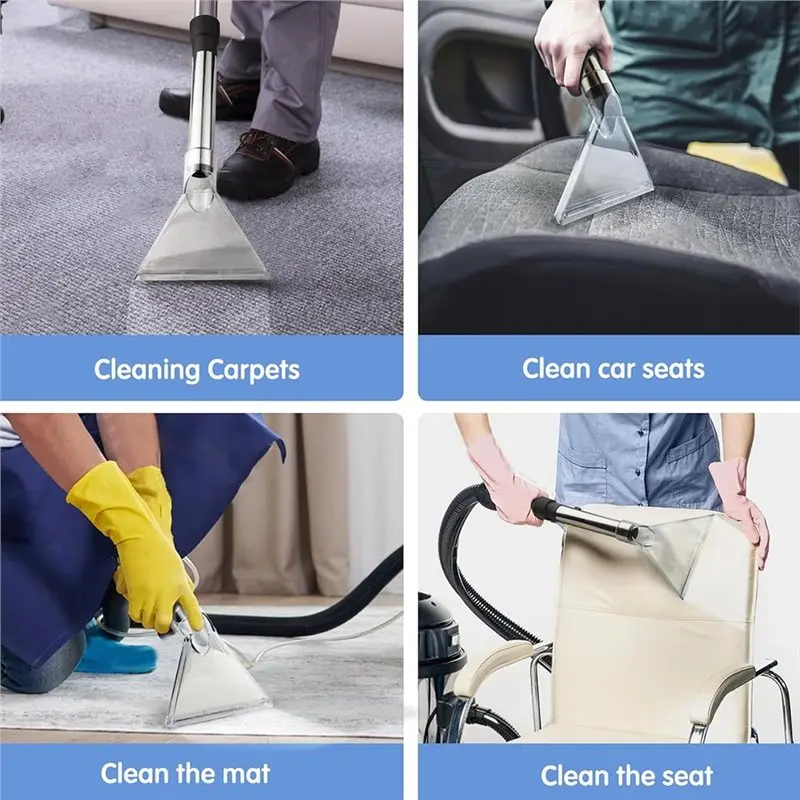 A05G-Turn пылесосы для влажной и сухой уборки в экстракторы, 2 шт., 38 мм, всасывающие насадки, вращающиеся прозрачные насадки для щеток