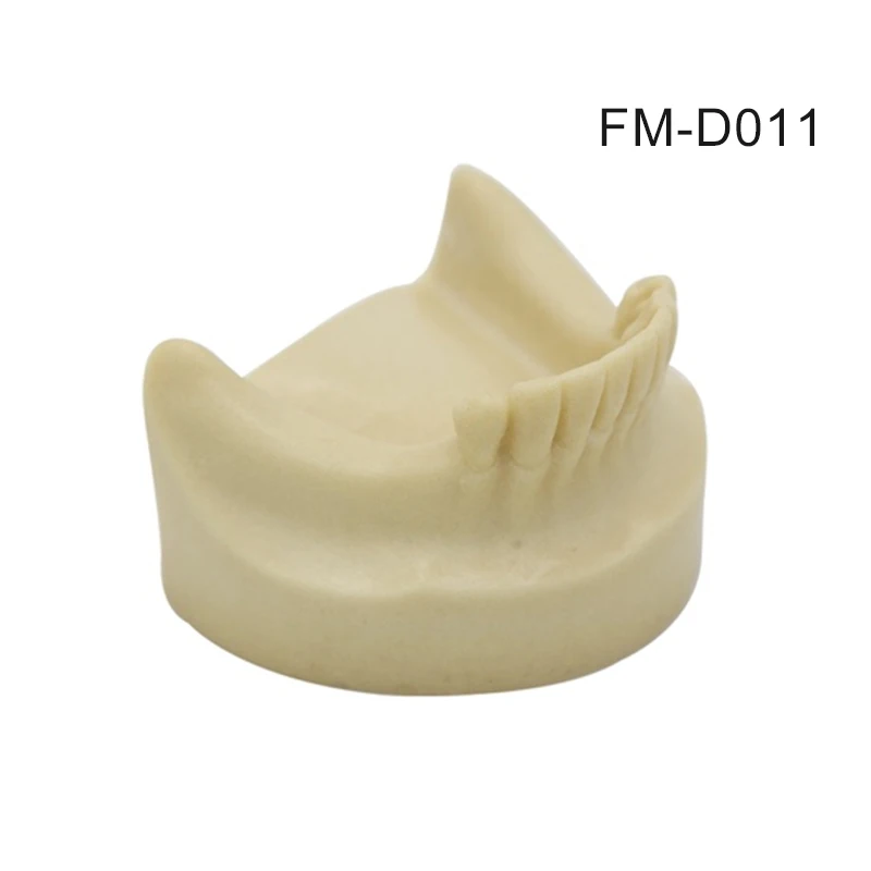 Modele przywracania zębów dentystycznych żuchwy zdejmowany mostek implantowy Demo dla stomatologii dentysta nauczanie praktyka studencka M6006