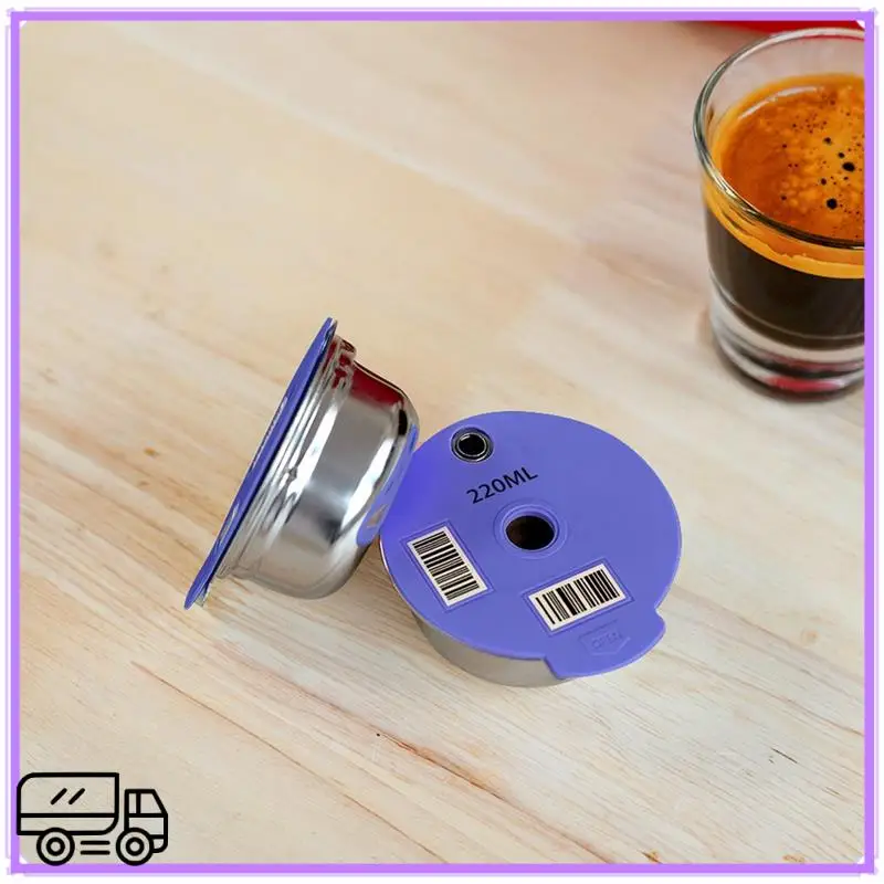 

High Quality For Tassimo Machine Coffee Capsule Pod Refillable Filter Pod+Pressing Powder Hammer+Filter Paper