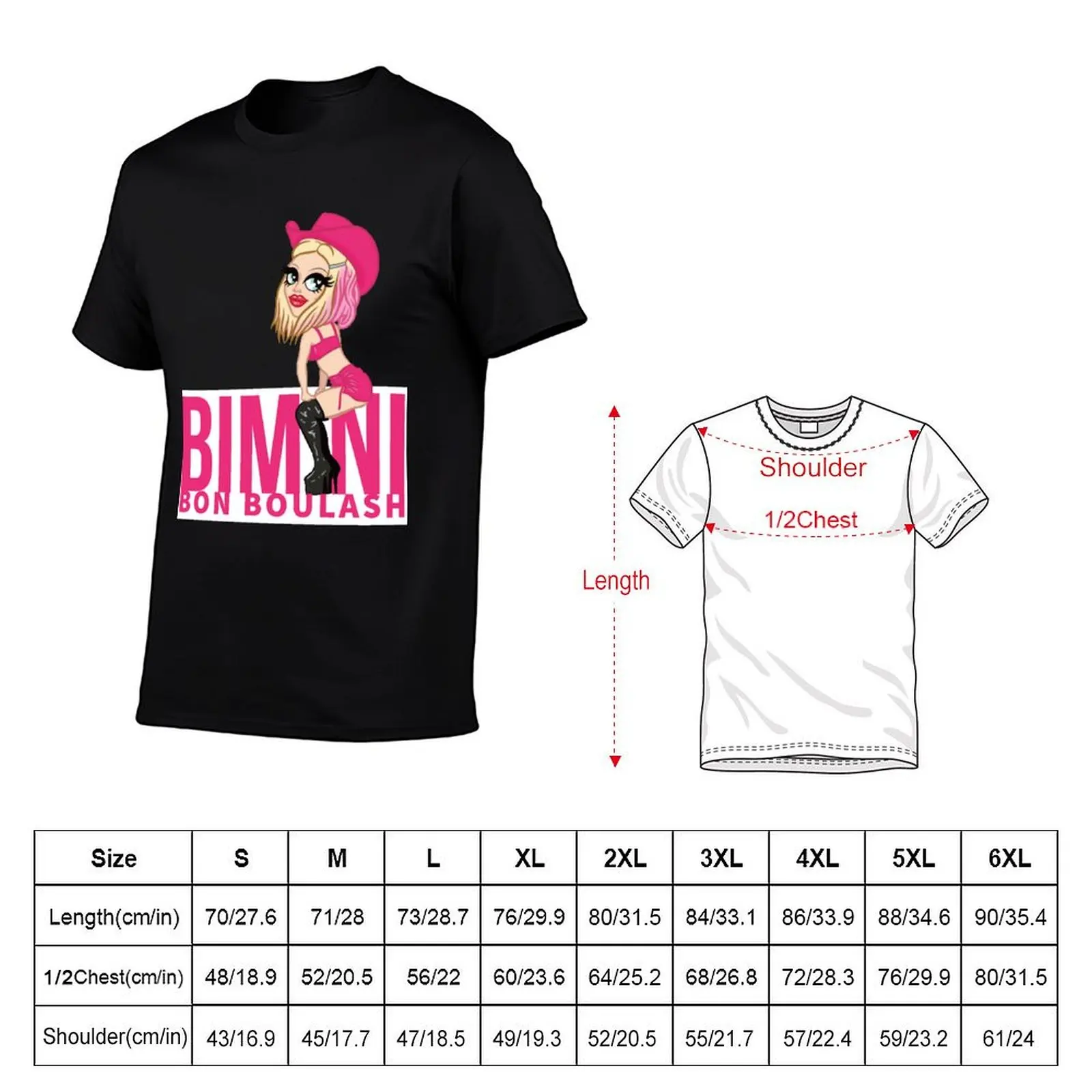 Gifts Idea Bimini Bon Boulash Rupauls Drag Race Uk Gifts For Birthday T-Shirt Festival Casual Short Sleeve