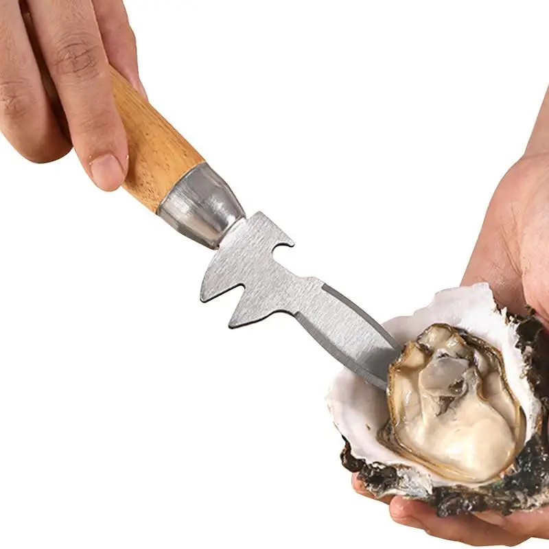 

Seafood Silicone Oyster Clamp Non-Slip Sturdy Kitchen Tool Oyster Shucking Clamp Ergonomic Design Easy Control for Seafood