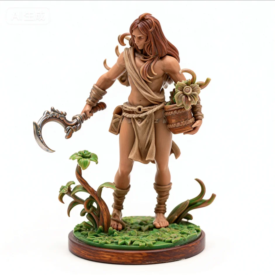 

Комплект модели из смолы 38 мм для самостоятельной сборки и раскраски A-2187