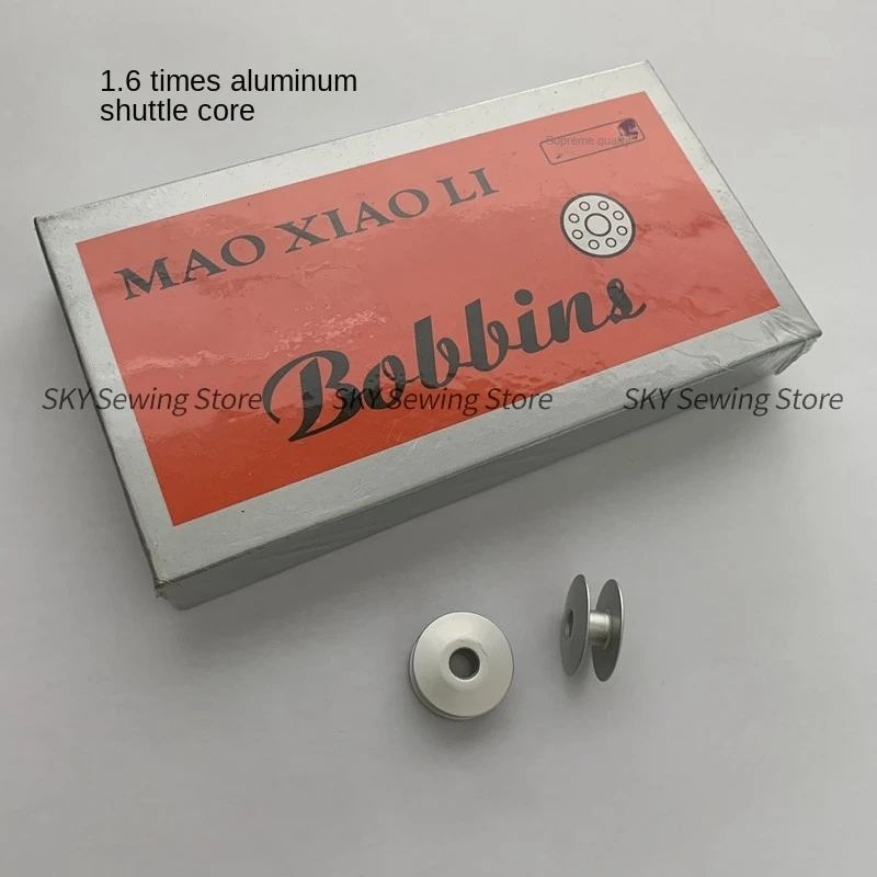 

100 шт., 1,6 раз, алюминиевый шпульный сердечник, антиокислительная шпулька Al, внешний диаметр 23 мм, высота 10,5 мм, компьютерная вышивальная машина