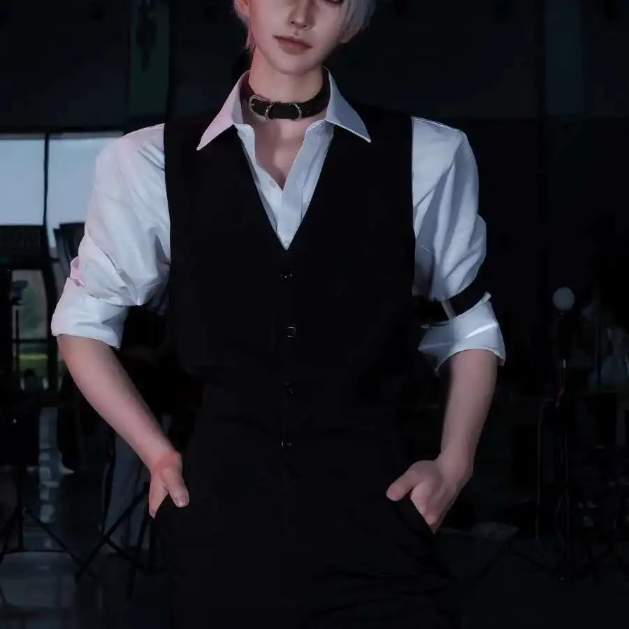 

Новый фиеста карнавал Хэллоуин косплей любовь и глубокий косплей Силус Цинь Че одежда игра погоня охота жилет