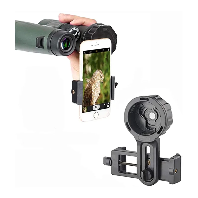 

Spotting Scope Smartphone Camera Adapter, Telescope Camera Adapter, Cell Phone Mount for Binocular Monocular