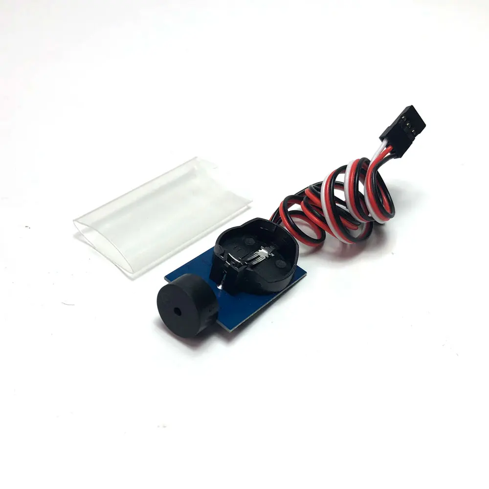 DW Hobby RC Model Lost Alarm Finder Buzzer with Button Battery Independent Power Loss Warning Beeper for RC Plane Aircraft