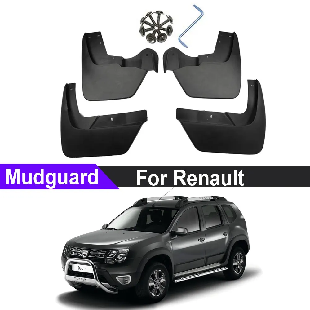 

Car Mudguards For Renault Duster HM Koleos Captur Samsung Latitude KZE K ZE Accessories Mud Flaps Splash Guards Fender Mudflaps