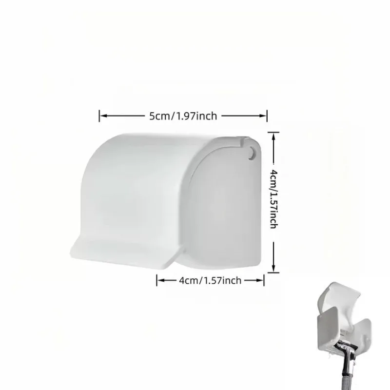 1-5pcs Waterproof and Dustproof Adhesive Razor Holder Wall Mounted Bathroom for Shower Hook Rack Shaver Shaving Holder