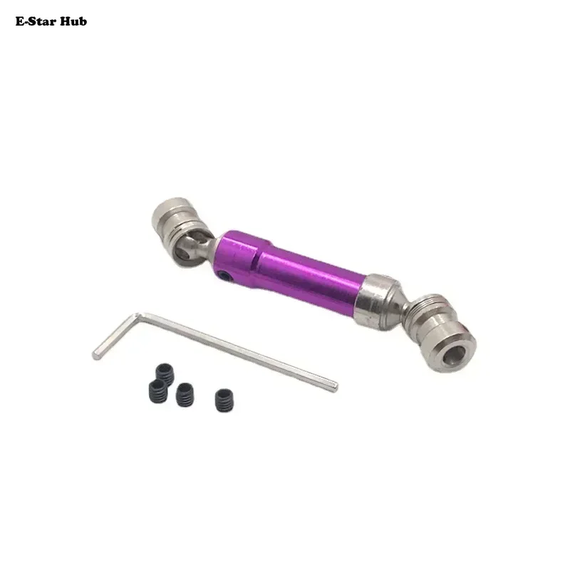 E-Star Hub Remote Control Car Spare Parts Metal Upgraded Rear Transmission Shaft for Wltoys 12427 12423 12428 12429