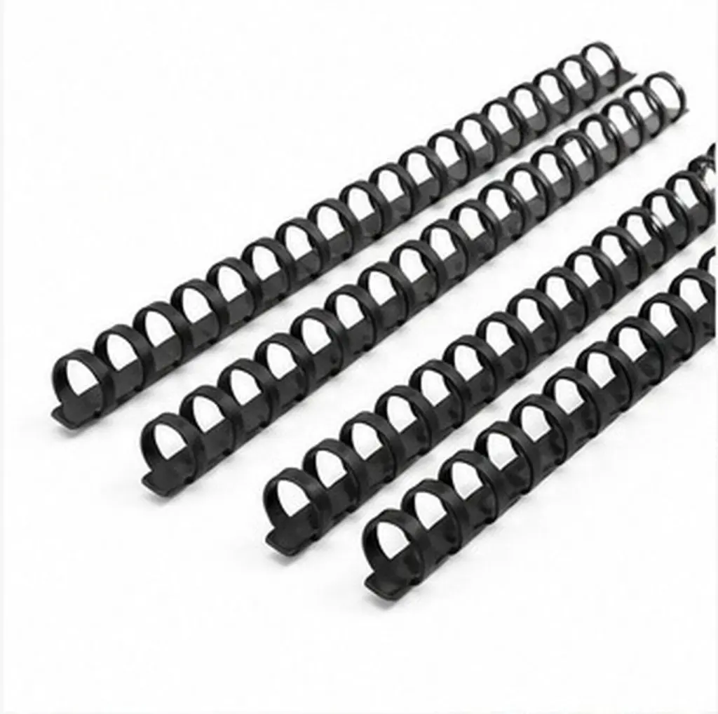 10Pcs Premium Plastic Binder Rings for Loose Leaf Notebooks Binding Coils Replacement Spiral Wire Rings Notebook Organizer
