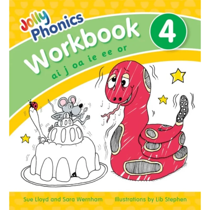 

Jolly Phonics Workbook 4 NEW EDITION Sara Wernham Jolly Learning Ltd 9781844146543 Book